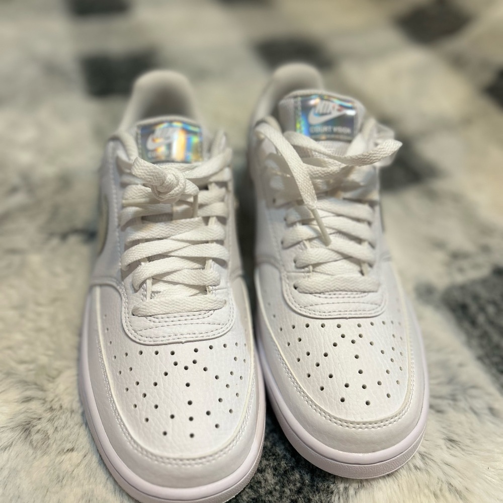Nike Women's White Leather Sneakers